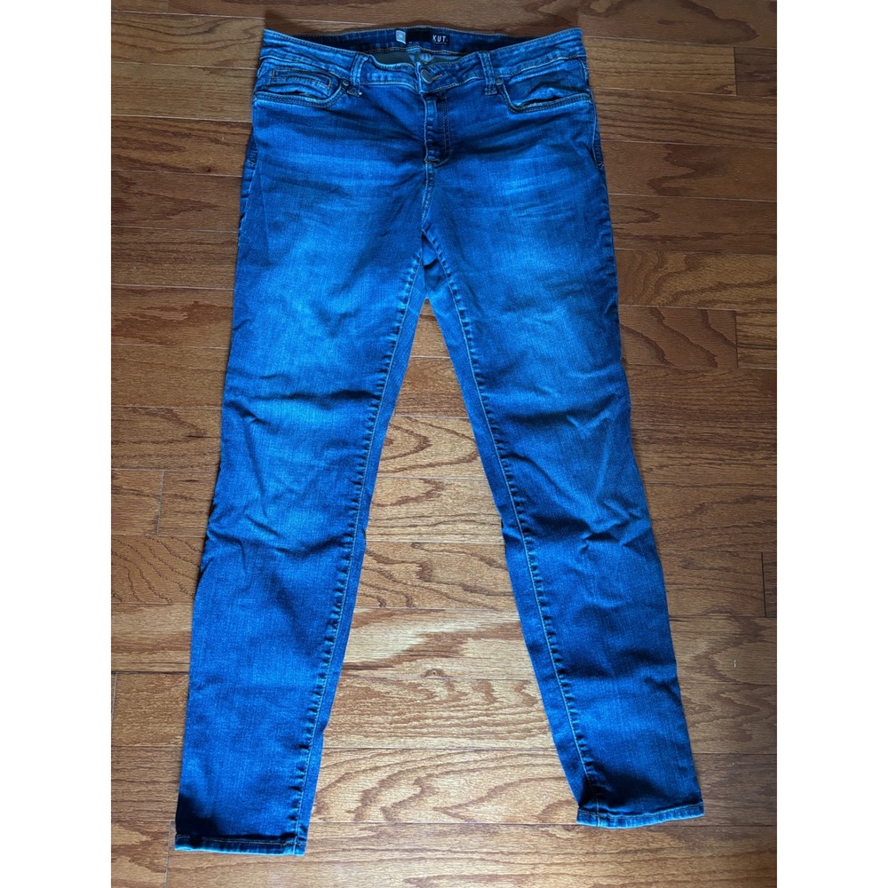 Kut From The Kloth Toothpick Skinny Blue Jeans Size‎ 12